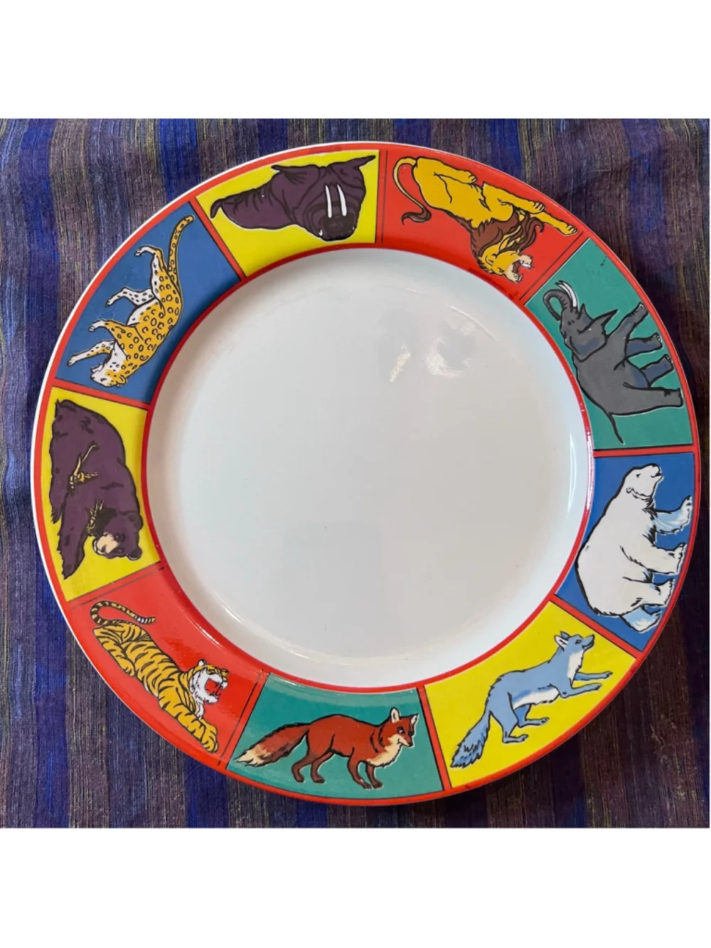 Vintage Barnum’s Animals circus dish set